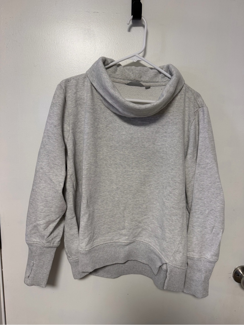 Athleta funnel neck pullover sweatshirt